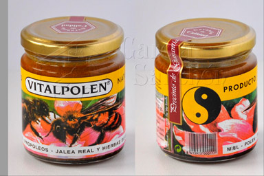 ¿Qué es el el Vitalpolen®? Vitalpolen® es el resultado de conjugar jalea real, propóleos, polen de abejas, hierbas silvestres y miel pura seleccionada.